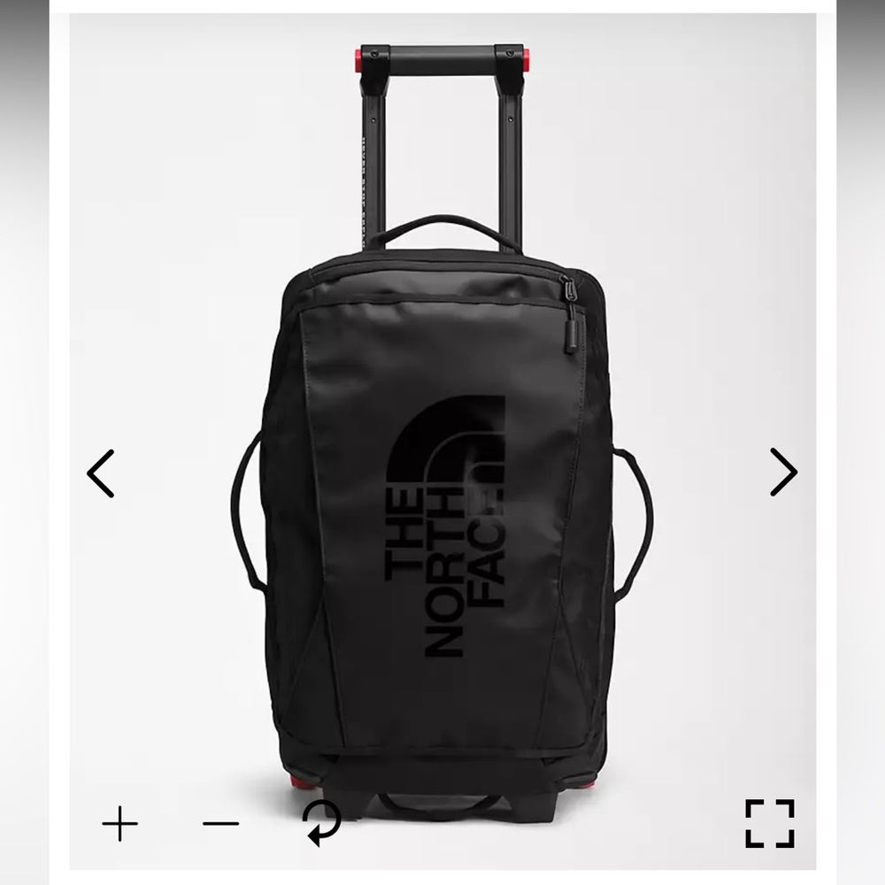 NEW The North Face Rolling Thunder 22” Black Bag